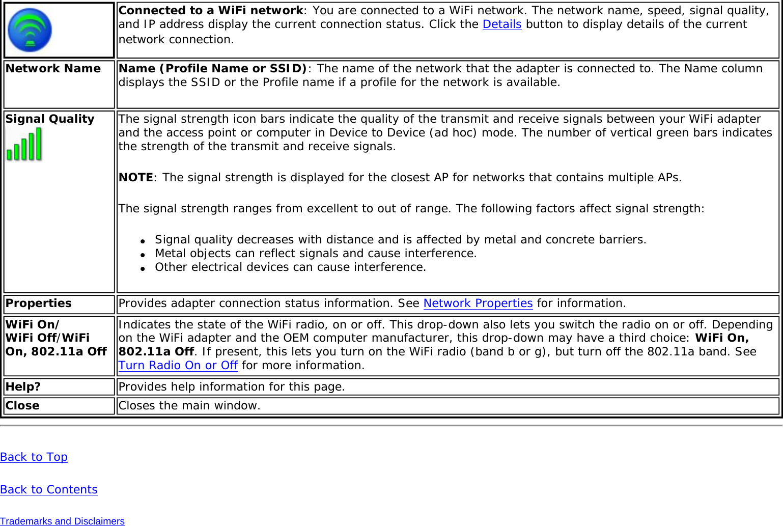 Page 36 of Dell 625ANXH Intel Centrino Advanced-N+WiMax 6250 User Manual 