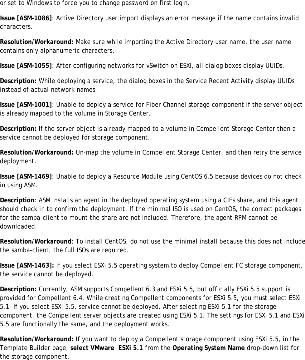 Page 10 of 11 - Dell Dell-Active-System-Manager-Version-7-5-Owners-Manual- Active System Manager Version 7.5.1 Release Notes  Dell-active-system-manager-version-7-5-owners-manual