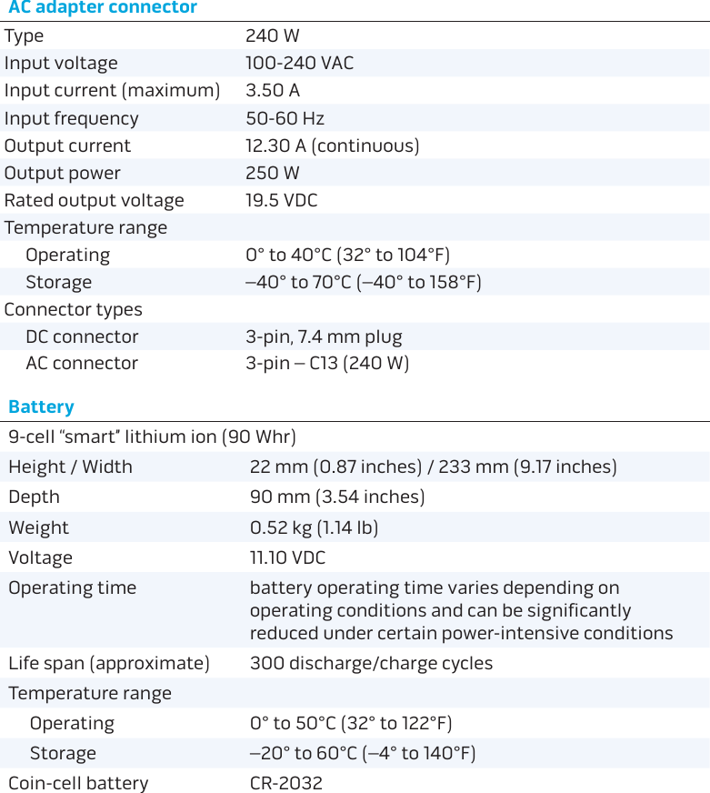 Page 6 of 8 - Dell Dell-Alienware-M17X-R4-Early-2012-Specifications- Alienware M17x R4 Specifications (Accessibility Compliant)  Dell-alienware-m17x-r4-early-2012-specifications