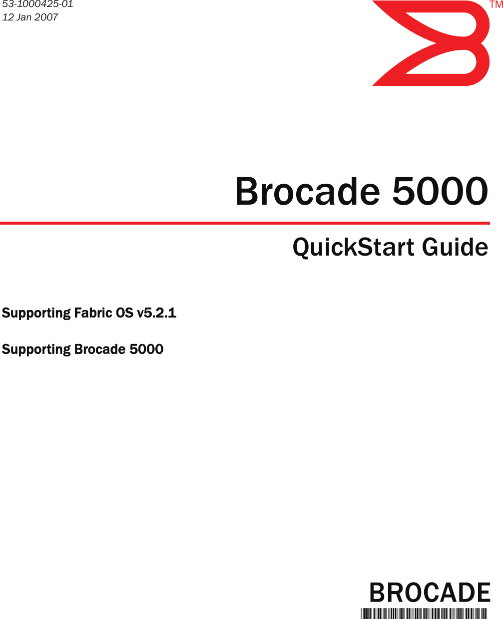 Page 1 of 10 - Dell Dell-Brocade-300-Quick-Start-Guide- Brocade 300 QuickStart Guide  Dell-brocade-300-quick-start-guide