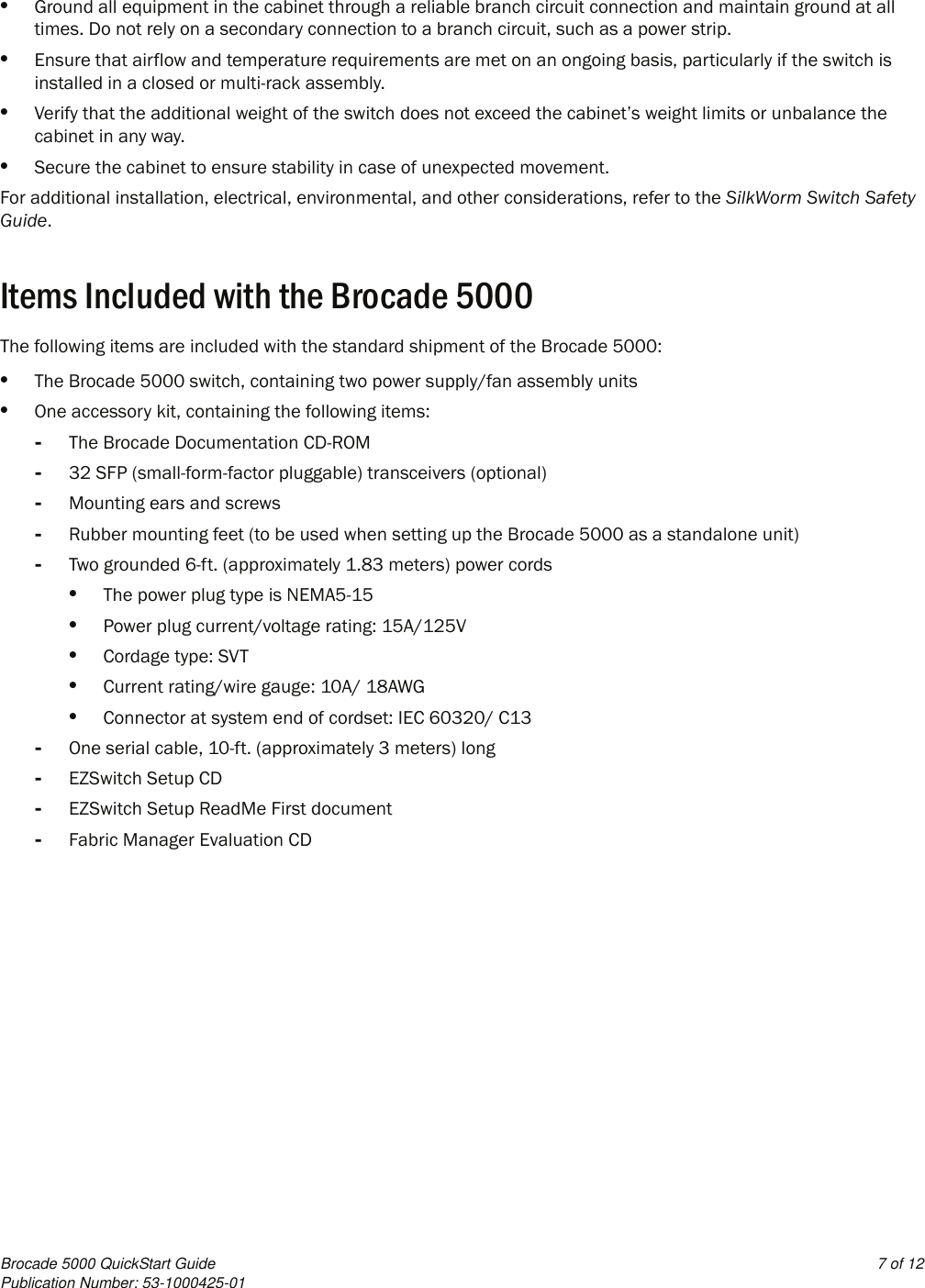 Page 5 of 10 - Dell Dell-Brocade-300-Quick-Start-Guide- Brocade 300 QuickStart Guide  Dell-brocade-300-quick-start-guide