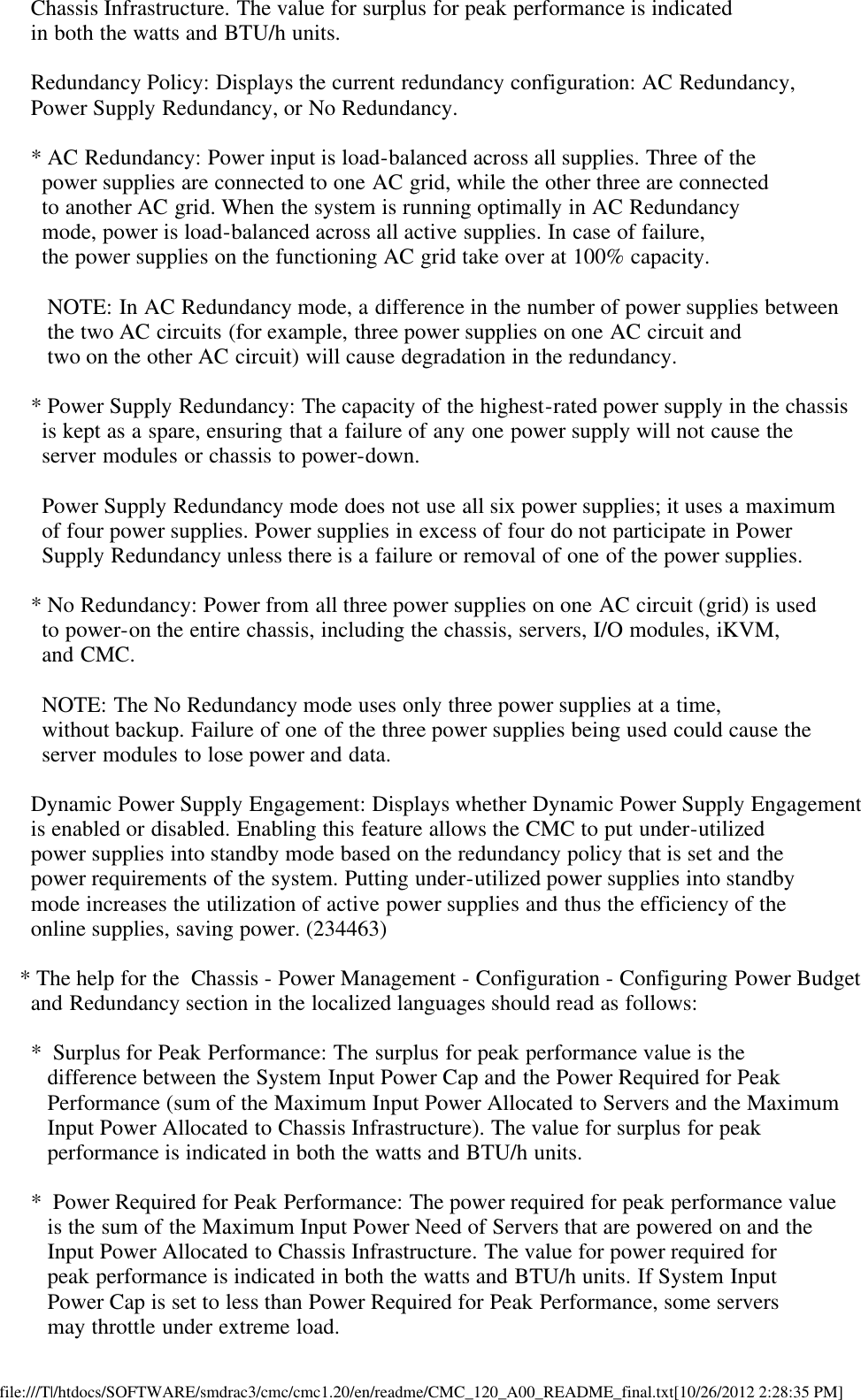 Page 8 of 10 - Dell Dell-Chassis-Management-Controller-Version-1-2-Owners-Manual- Chassis Management Controller Version 1.2 Readme  Dell-chassis-management-controller-version-1-2-owners-manual