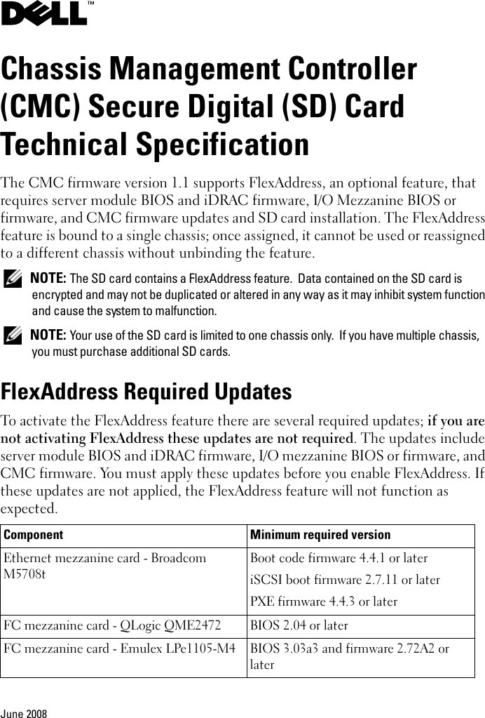 Dell Chassis Management Controller Version 2 0 Owners Manual 2.0 (CMC