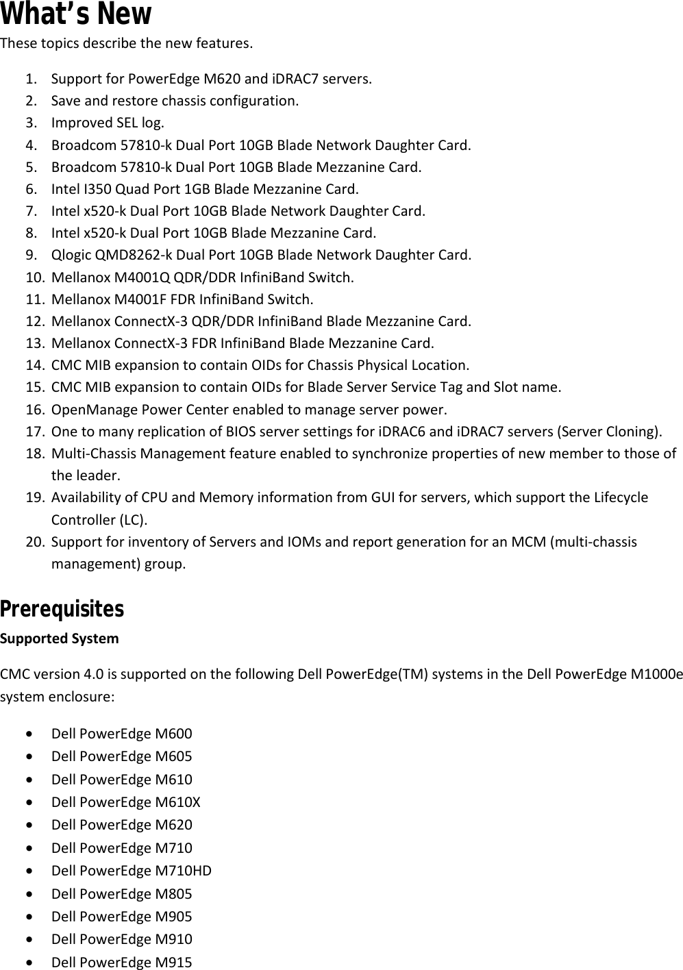 Page 2 of 5 - Dell Dell-Chassis-Management-Controller-Version-4-0-Owners-Manual- Chassis Management Controller Version 4.0 Readme  Dell-chassis-management-controller-version-4-0-owners-manual