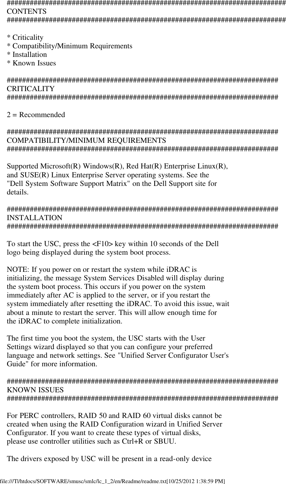 Page 2 of 5 - Dell Dell-Dell-Lifecycle-Controller-1-2-Read-Me- Lifecycle Controller 1.2 Readme  Dell-dell-lifecycle-controller-1-2-read-me