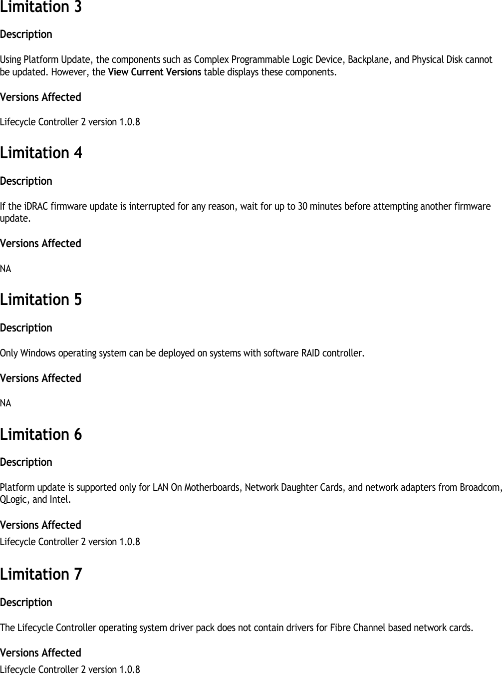 Page 4 of 7 - Dell Dell-Dell-Lifecycle-Controller-2-Version-1-0-8-Read-Me- Lifecycle Controller 2 Version 1.0.8 Readme  Dell-dell-lifecycle-controller-2-version-1-0-8-read-me