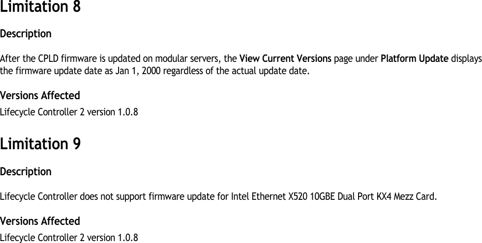 Page 5 of 7 - Dell Dell-Dell-Lifecycle-Controller-2-Version-1-0-8-Read-Me- Lifecycle Controller 2 Version 1.0.8 Readme  Dell-dell-lifecycle-controller-2-version-1-0-8-read-me