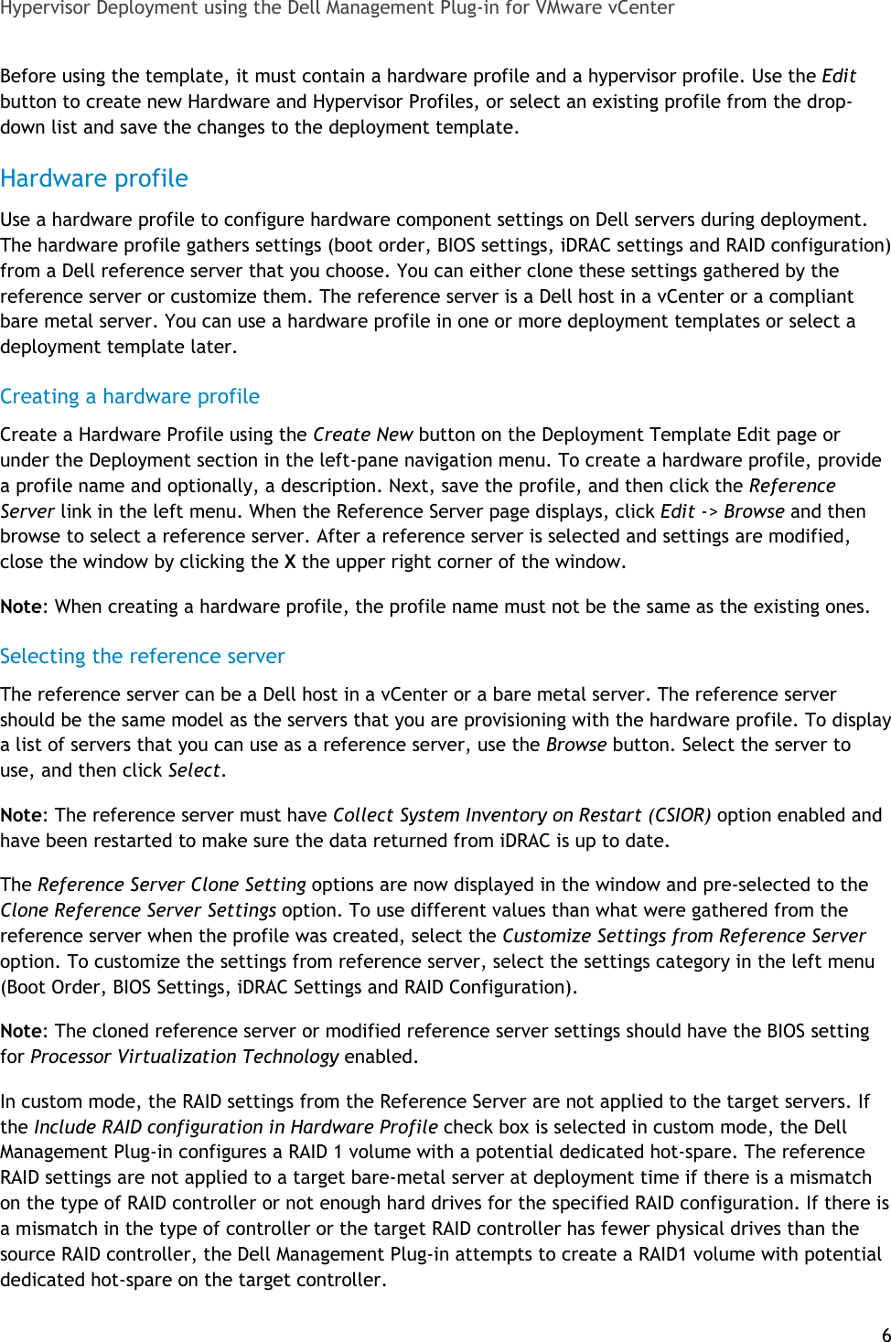 Page 6 of 11 - Dell Dell-Dell-Management-Plug-In-For-Vmware-Vcenter-1-6-Deployment-Guide- Management Plug-in  Dell-dell-management-plug-in-for-vmware-vcenter-1-6-deployment-guide