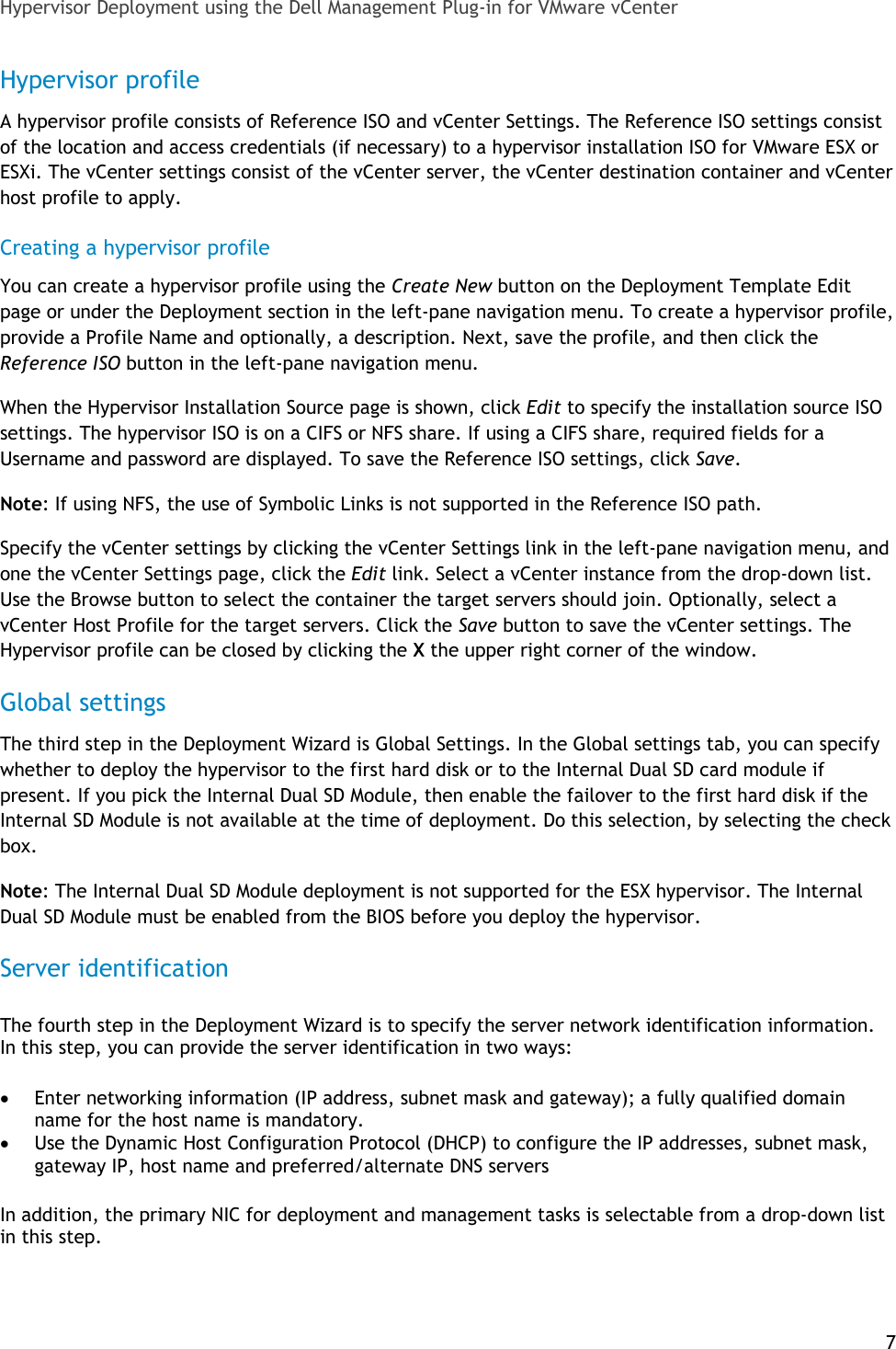 Page 7 of 11 - Dell Dell-Dell-Management-Plug-In-For-Vmware-Vcenter-1-6-Deployment-Guide- Management Plug-in  Dell-dell-management-plug-in-for-vmware-vcenter-1-6-deployment-guide