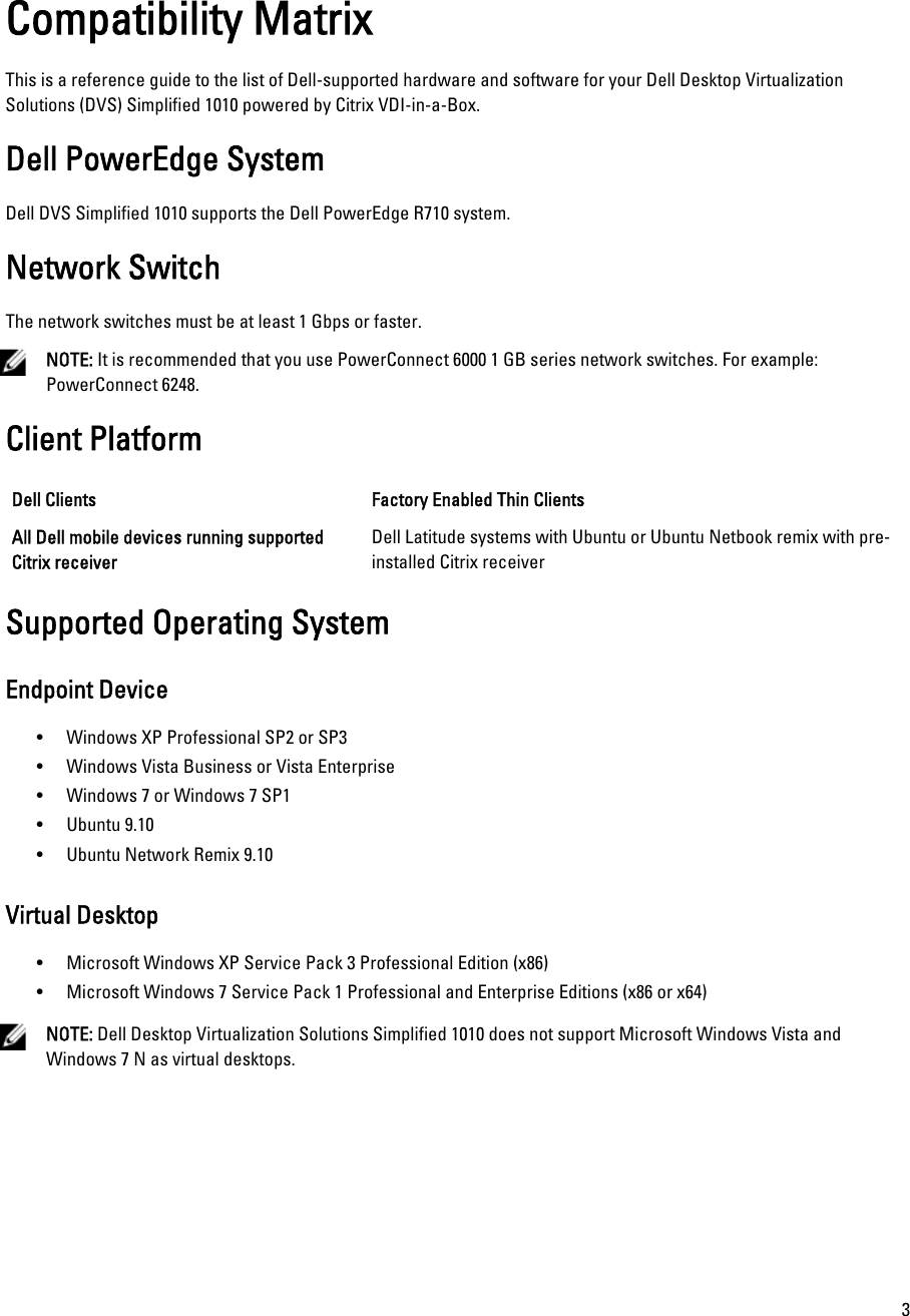 Page 3 of 3 - Dell Dell-Desktop-Virtualization-Solutions-Simplified-1010-Owners-Manual- Desktop Virtualization Solutions Simplified 1010 Guide Dell-desktop-virtualization-solutions-simplified-1010-owners-manual