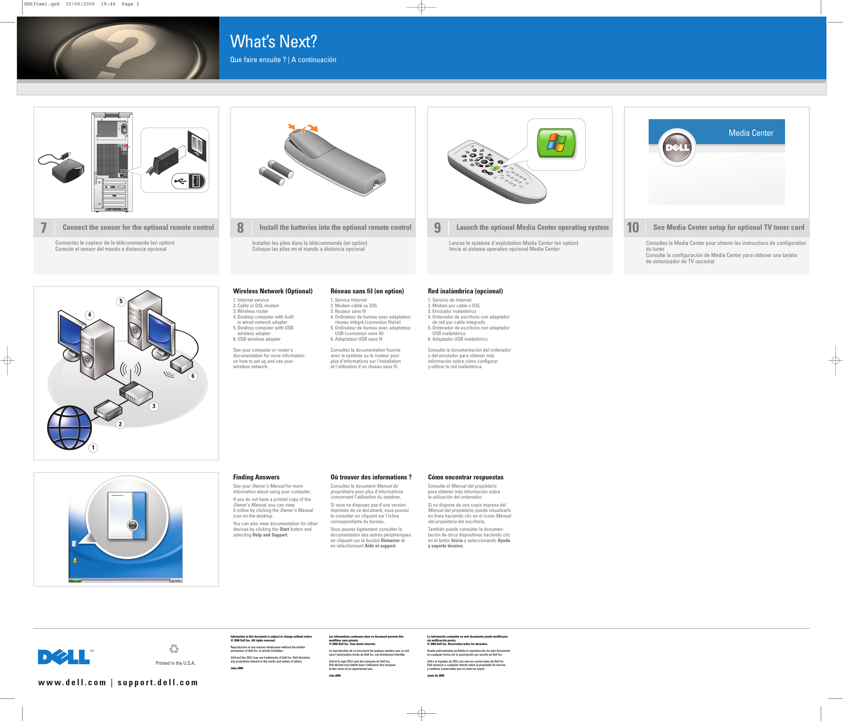 Page 2 of 2 - Dell Dell-Dimension-9200-Setup-Diagram- Dimension 9200 Setup Diagram  Dell-dimension-9200-setup-diagram