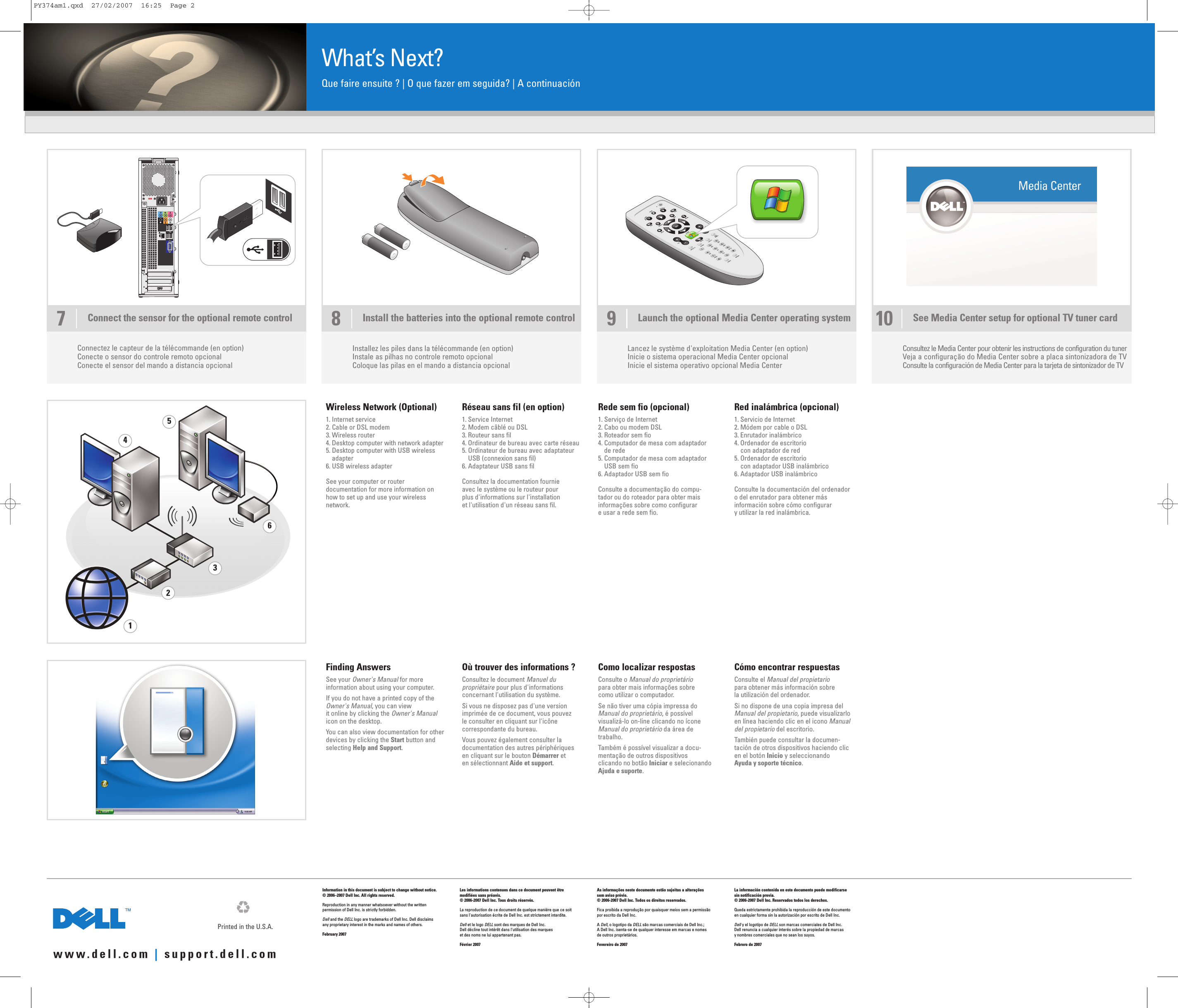 Page 2 of 2 - Dell Dell-Dimension-C521-Setup-Diagram- Dimension C521 Setup Diagram  Dell-dimension-c521-setup-diagram