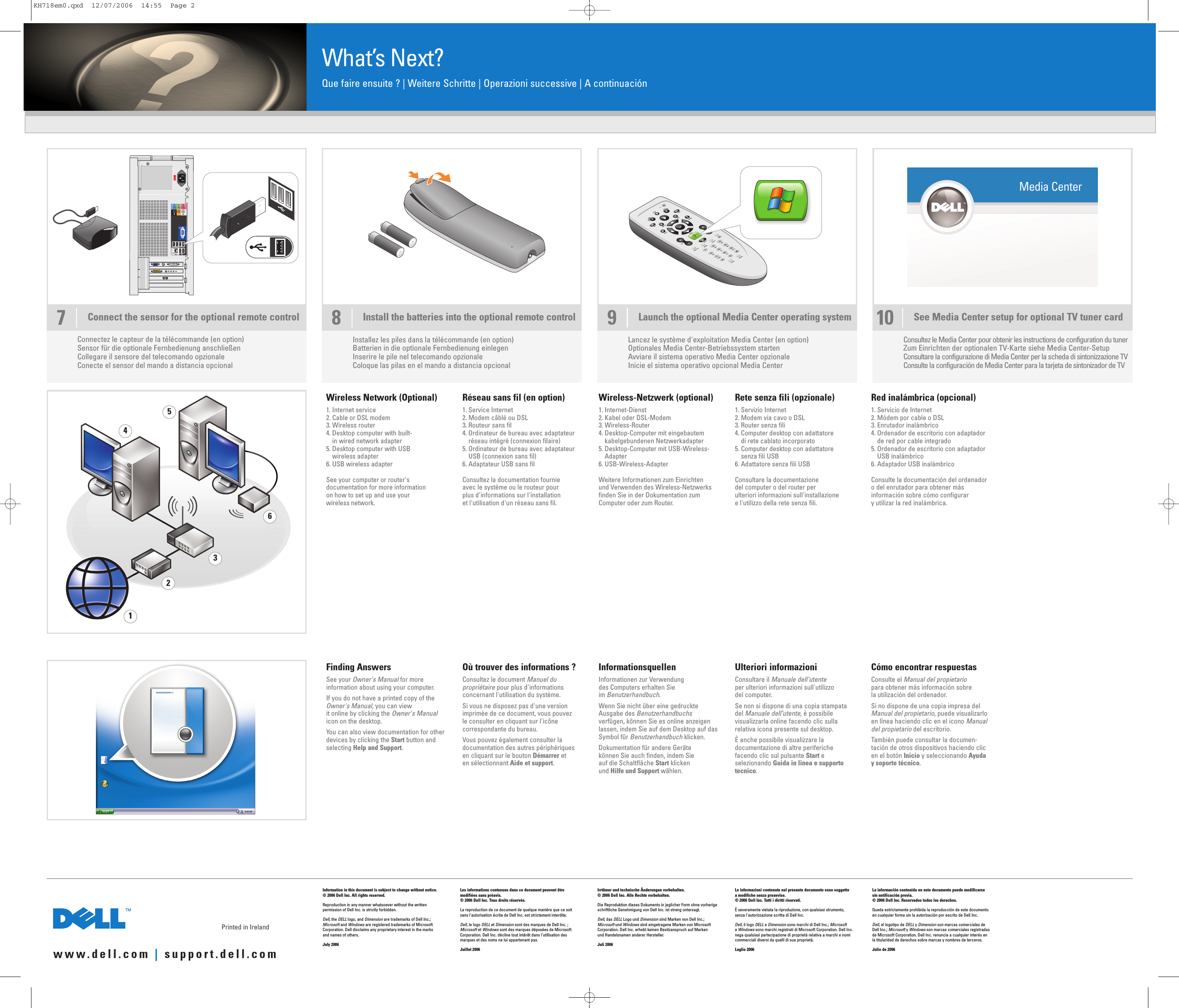 Page 2 of 2 - Dell Dell-Dimension-E520-Setup-Diagram- Dimension E520 Setup Diagram  Dell-dimension-e520-setup-diagram