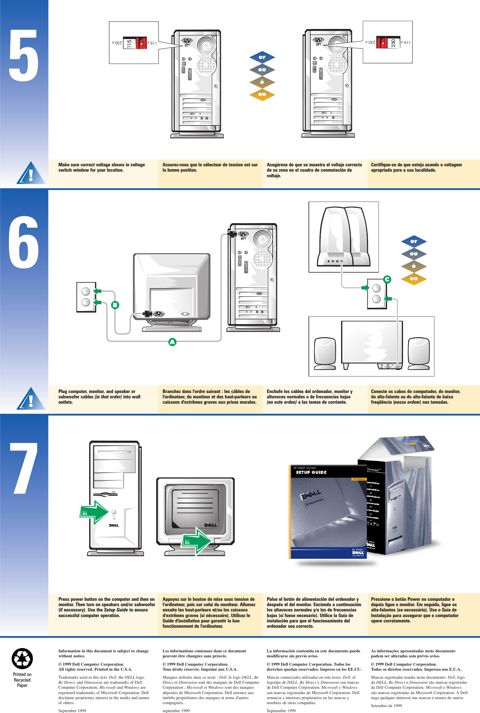 Page 4 of 4 - Dell Dell-Dimension-Xps-T Setup-Diagram- Dimension XPS T___ Setup Diagram  Dell-dimension-xps-t----setup-diagram