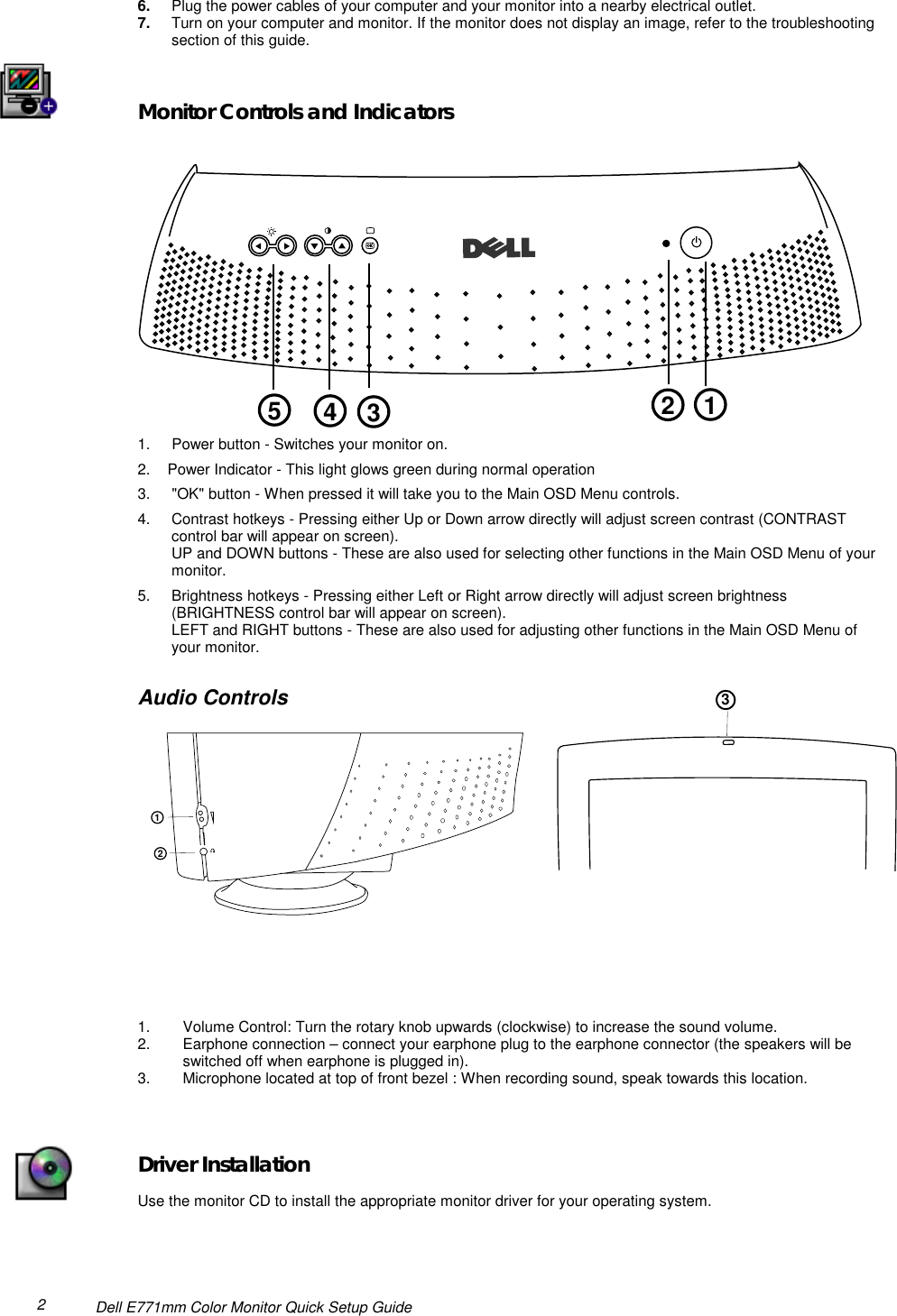 Page 2 of 4 - Dell Dell-E771Mm-Users-Manual- E771 Quick Setup Guide  Dell-e771mm-users-manual