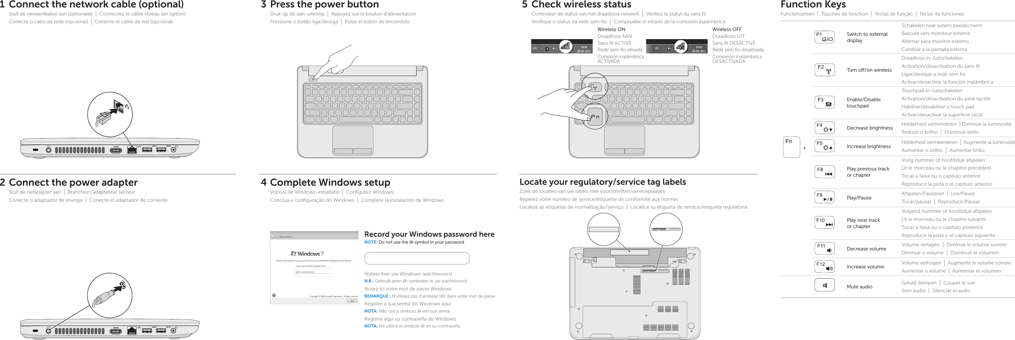 Page 2 of 2 - Dell Dell-Inspiron-14R-5437-Quick-Start-Guide- Inspiron 14r 5437 Quick Start Guide - Windows 7  Dell-inspiron-14r-5437-quick-start-guide