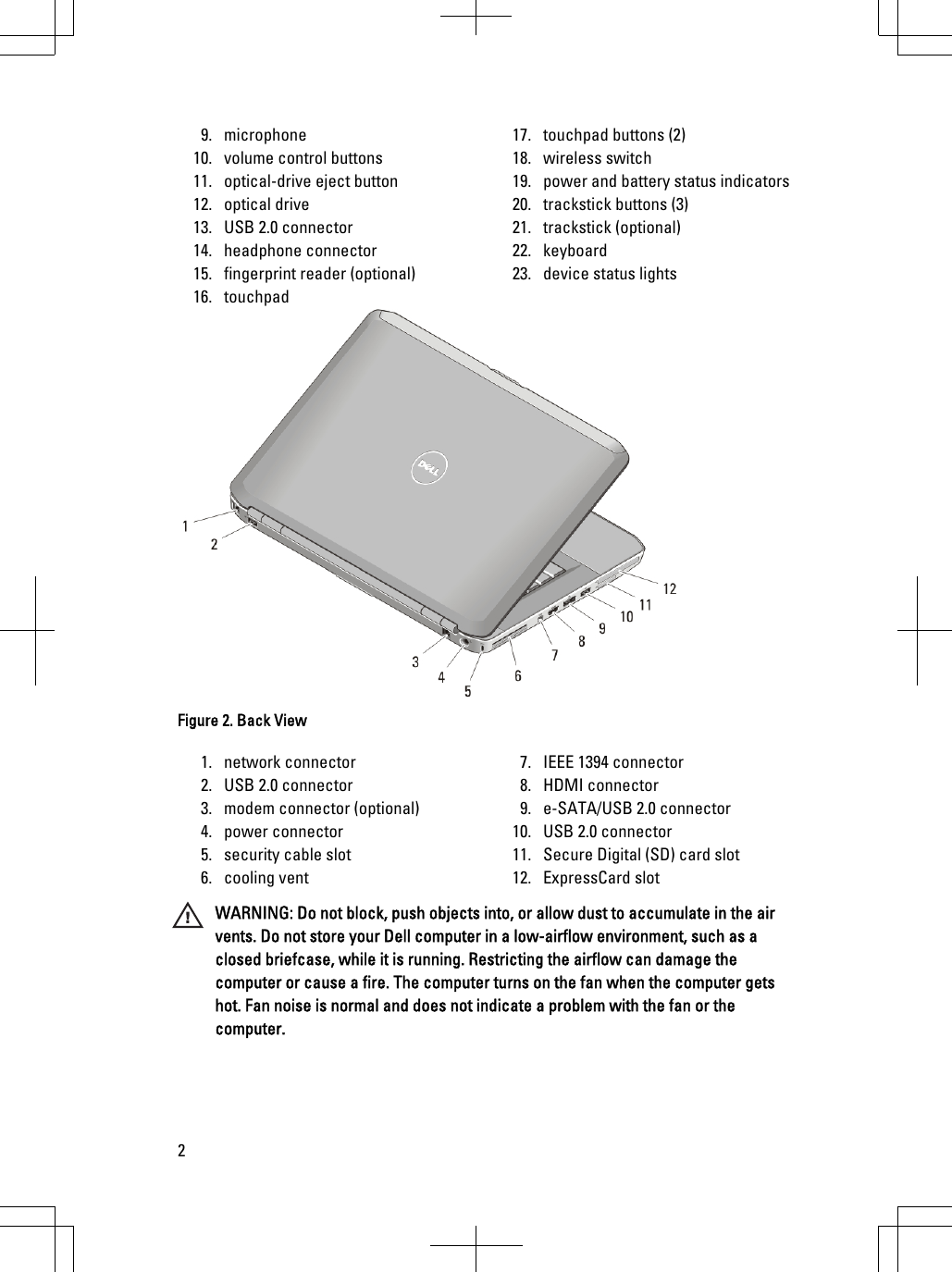 Page 2 of 10 - Dell Dell-Latitude-E5420M-Tech-Sheet- Latitude E5420M Setup And Features Information Tech Sheet  Dell-latitude-e5420m-tech-sheet