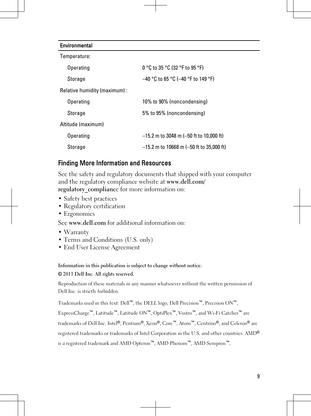 Page 9 of 10 - Dell Dell-Latitude-E5420M-Tech-Sheet- Latitude E5420M Setup And Features Information Tech Sheet  Dell-latitude-e5420m-tech-sheet