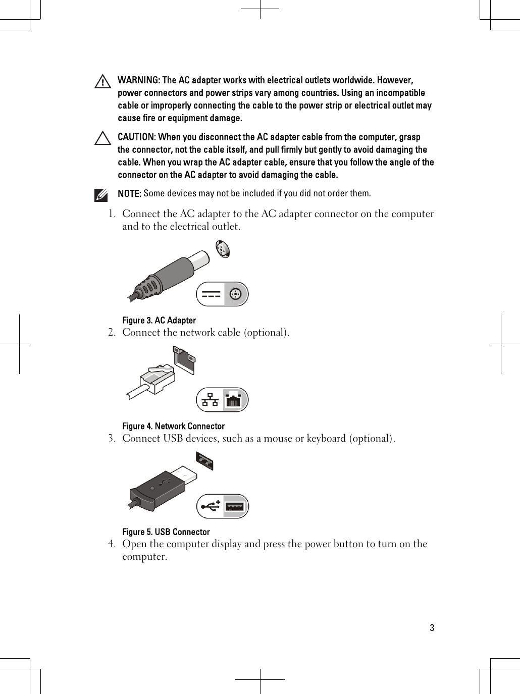 Page 3 of 7 - Dell Dell-Latitude-E6320-Early-2011-Quick-Start-Guide- Setup And Features Information  Dell-latitude-e6320-early-2011-quick-start-guide