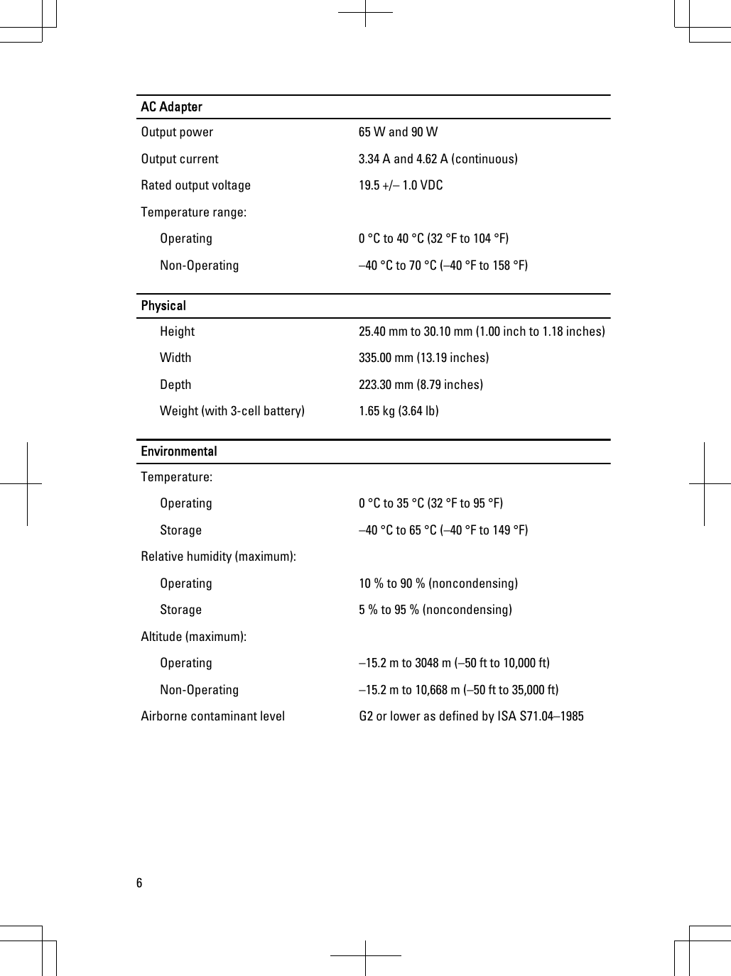 Page 6 of 7 - Dell Dell-Latitude-E6320-Early-2011-Quick-Start-Guide- Setup And Features Information  Dell-latitude-e6320-early-2011-quick-start-guide