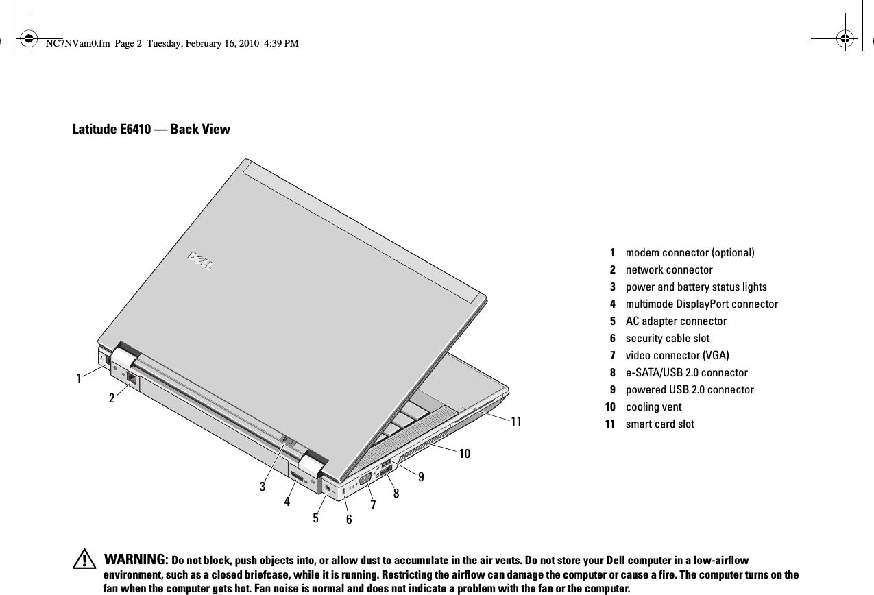 Dell Latitude E6410 Setup Guide ManualsLib Makes It Easy To Find