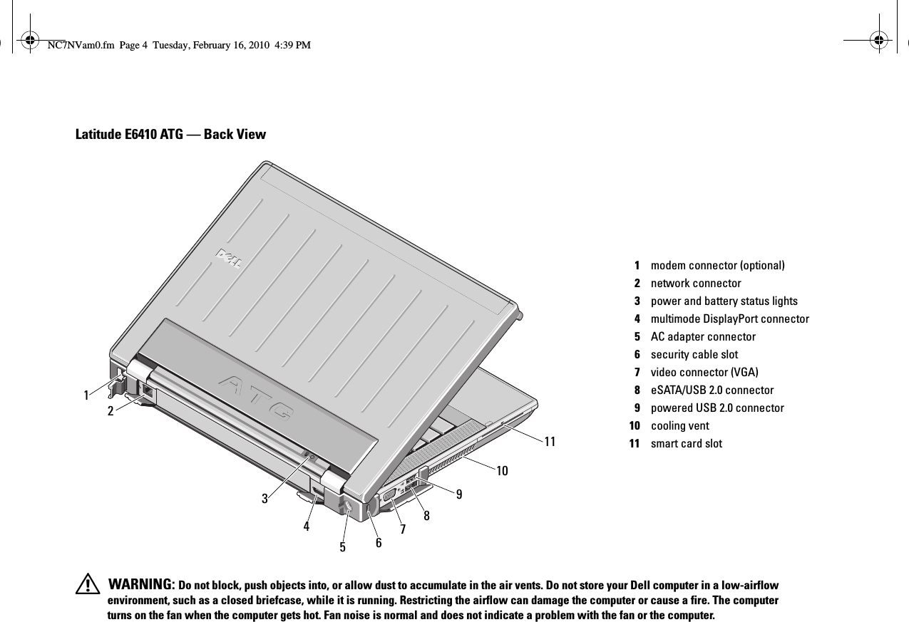 Page 4 of 8 - Dell Dell-Latitude-E6410-Setup-Guide- ManualsLib - Makes It Easy To Find Manuals Online!  Dell-latitude-e6410-setup-guide