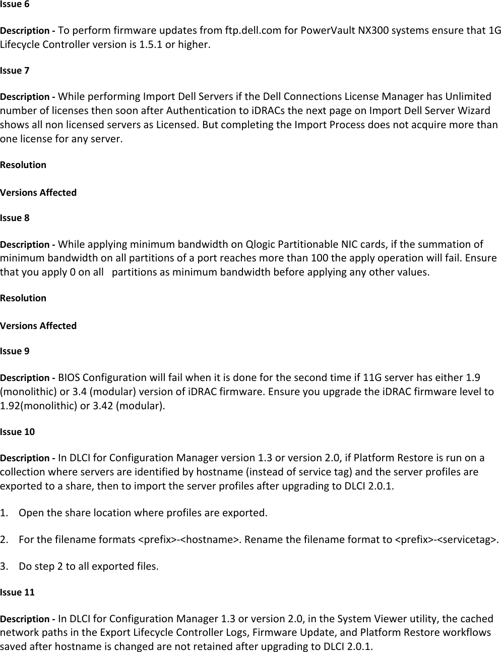 Page 5 of 7 - Dell Dell-Lifecycle-Controller-Integration-Version-2-0-1-For-Microsoft-System-Center-Configuration-Manage-Owners-Manual- Lifecycle Controller Integration For Microsoft System Center Configuration Manager Readme  Dell-lifecycle-controller-integration-version-2-0-1-for-microsoft-system-center-configuration-manage-owners-manual