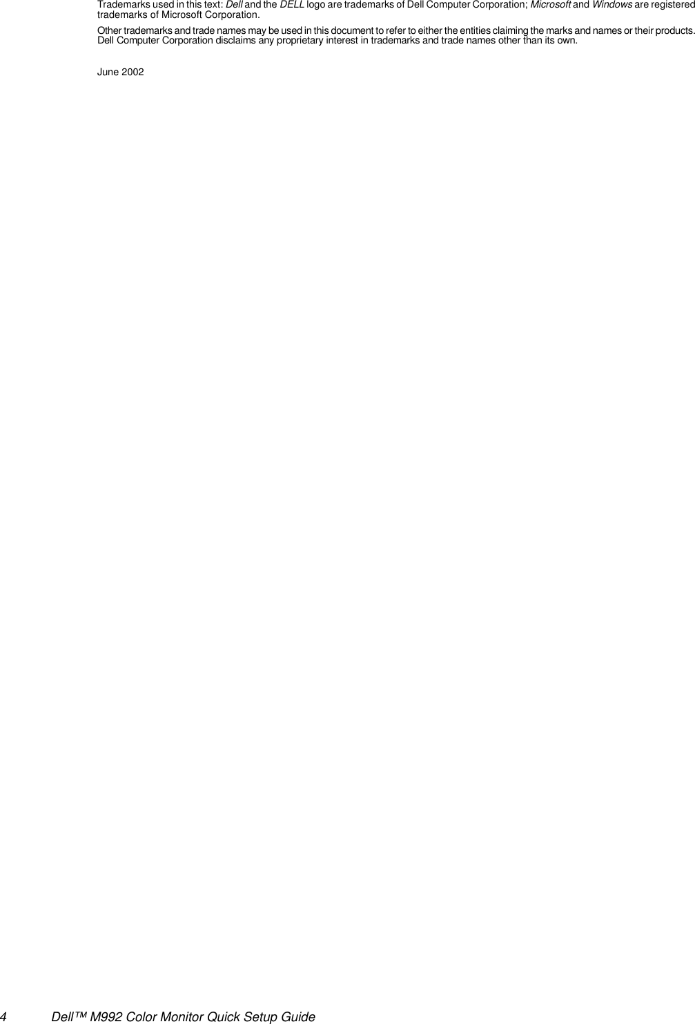Page 4 of 4 - Dell Dell-M992-Users-Manual-  Dell-m992-users-manual