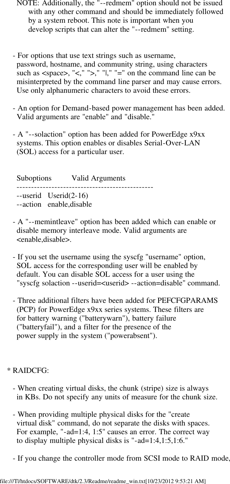 Page 5 of 7 - Dell Dell-Openmanage-Deployment-Toolkit-Version-2-3-Owners-Manual- Readme Windows PE Dell-openmanage-deployment-toolkit-version-2-3-owners-manual