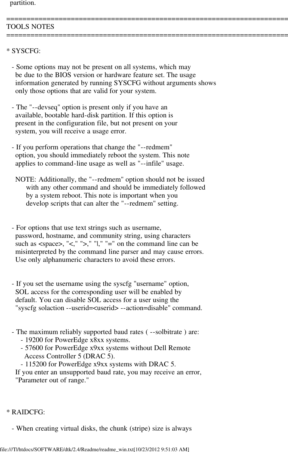 Page 5 of 8 - Dell Dell-Openmanage-Deployment-Toolkit-Version-2-4-Owners-Manual- Readme Windows PE  Dell-openmanage-deployment-toolkit-version-2-4-owners-manual