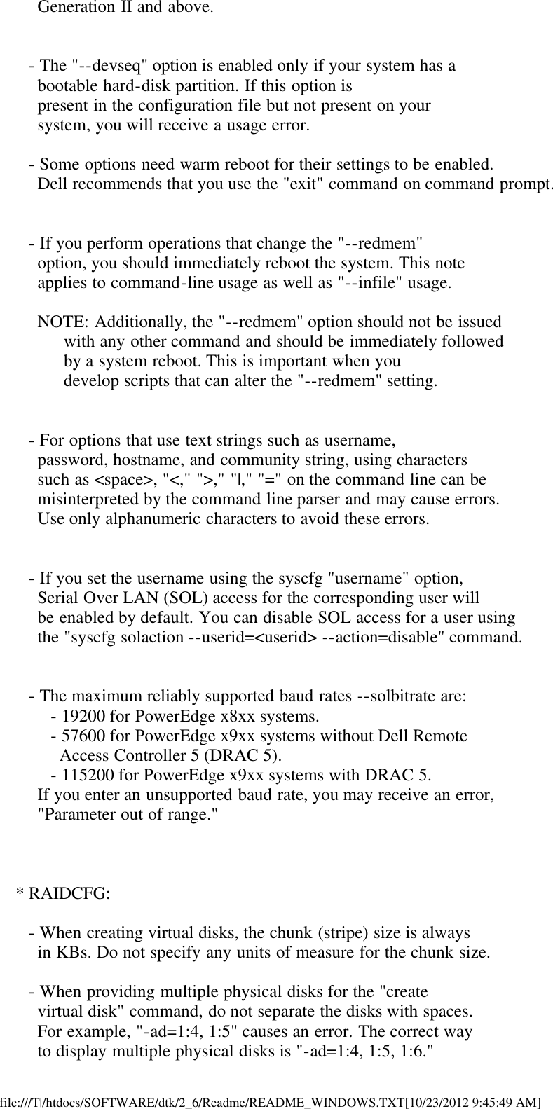 Page 5 of 8 - Dell Dell-Openmanage-Deployment-Toolkit-Version-2-6-Owners-Manual- Readme Windows PE  Dell-openmanage-deployment-toolkit-version-2-6-owners-manual