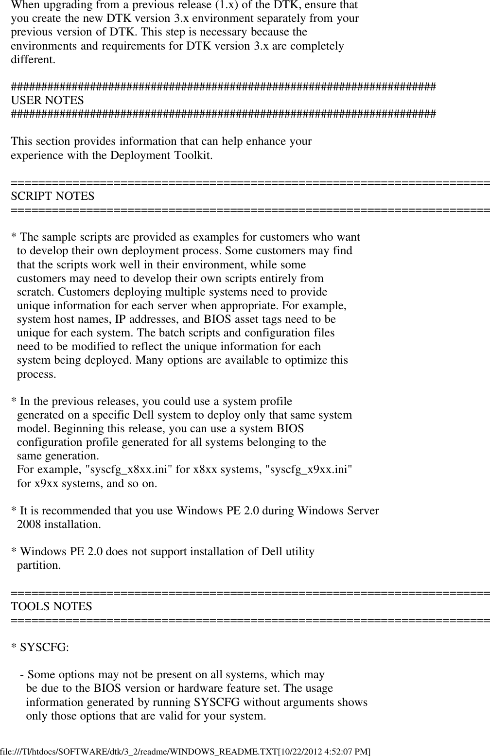 Page 4 of 8 - Dell Dell-Openmanage-Deployment-Toolkit-Version-3-2-Owners-Manual- Readme Windows PE Dell-openmanage-deployment-toolkit-version-3-2-owners-manual