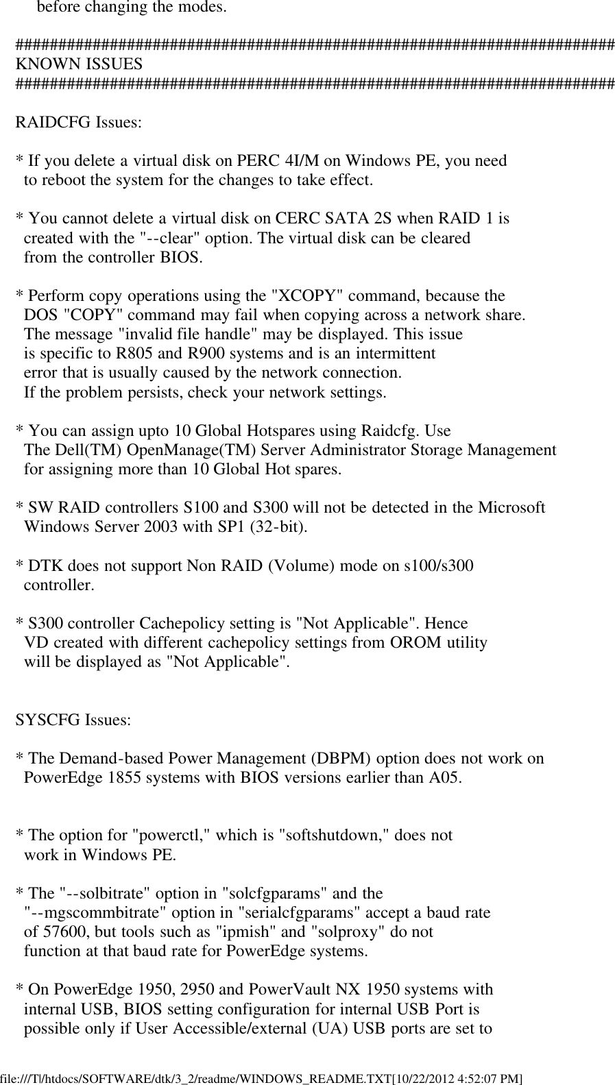 Page 6 of 8 - Dell Dell-Openmanage-Deployment-Toolkit-Version-3-2-Owners-Manual- Readme Windows PE Dell-openmanage-deployment-toolkit-version-3-2-owners-manual