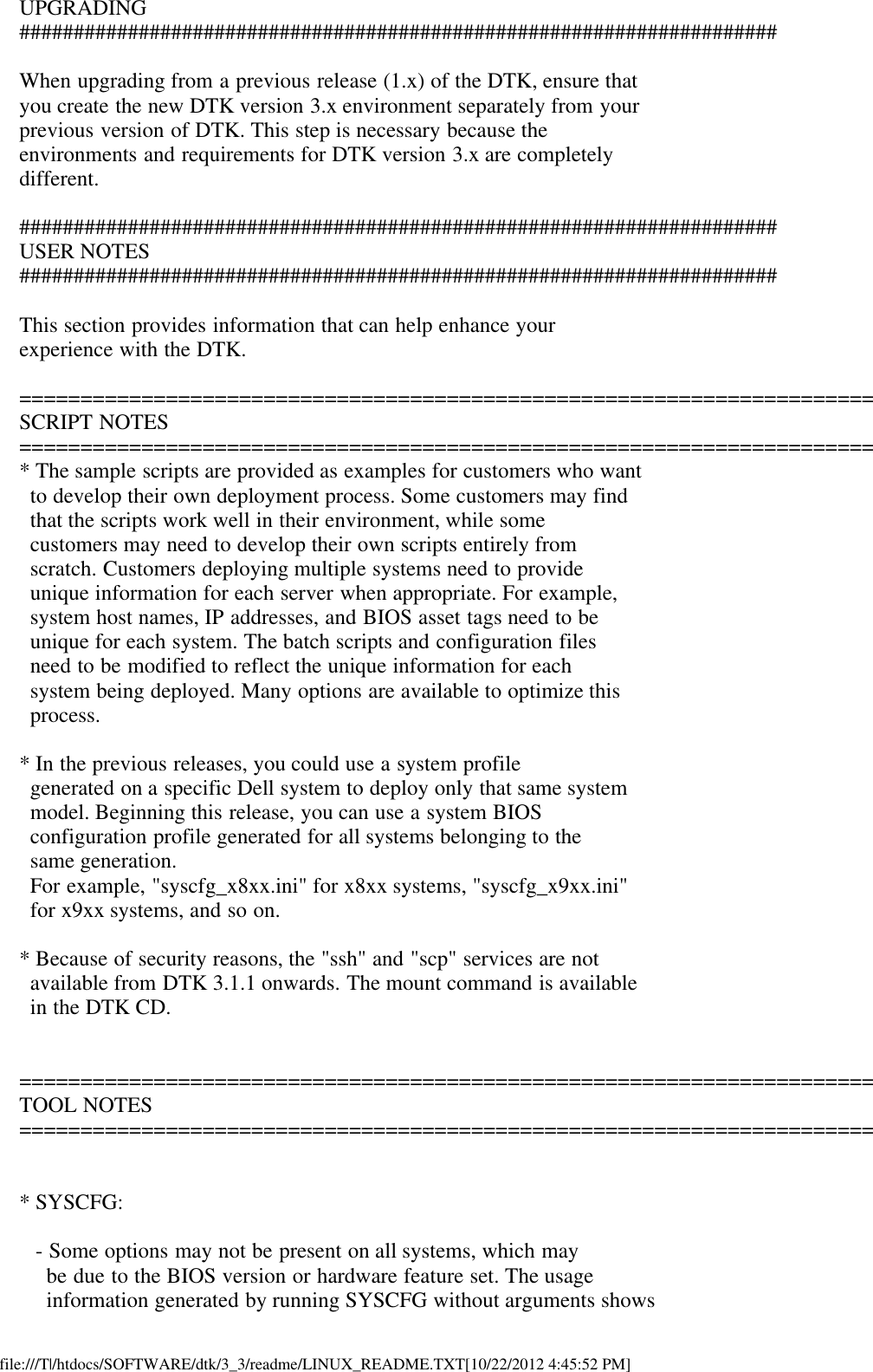 Page 4 of 9 - Dell Dell-Openmanage-Deployment-Toolkit-Version-3-3-Owners-Manual- OpenManage Deployment Toolkit Version 3.3 Readme Linux Dell-openmanage-deployment-toolkit-version-3-3-owners-manual