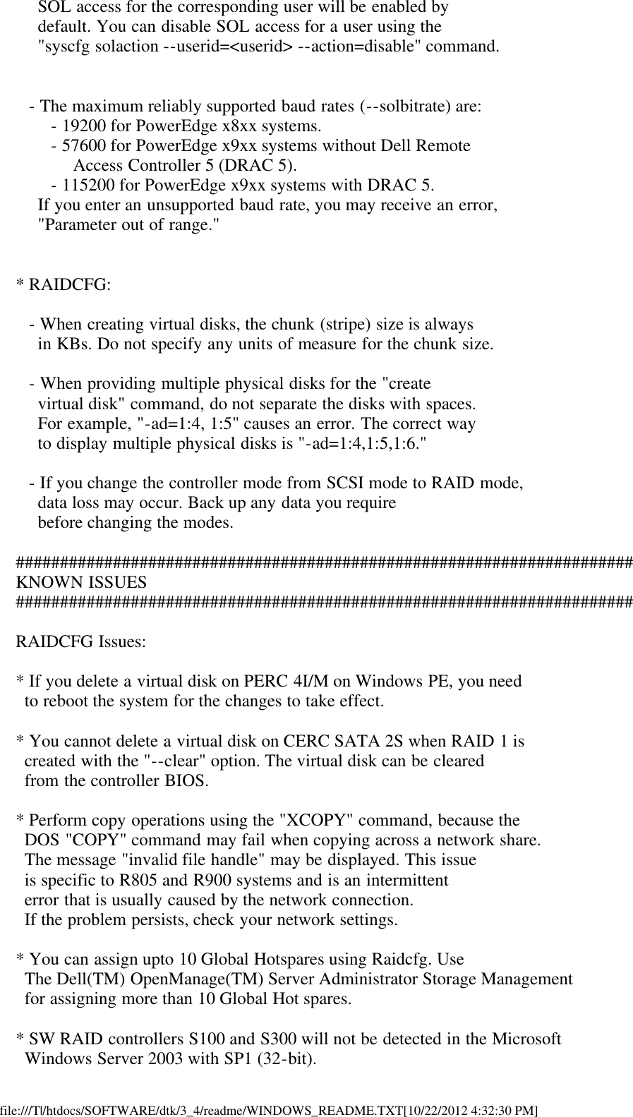 Page 5 of 8 - Dell Dell-Openmanage-Deployment-Toolkit-Version-3-4-Owners-Manual- Readme Windows PE Dell-openmanage-deployment-toolkit-version-3-4-owners-manual