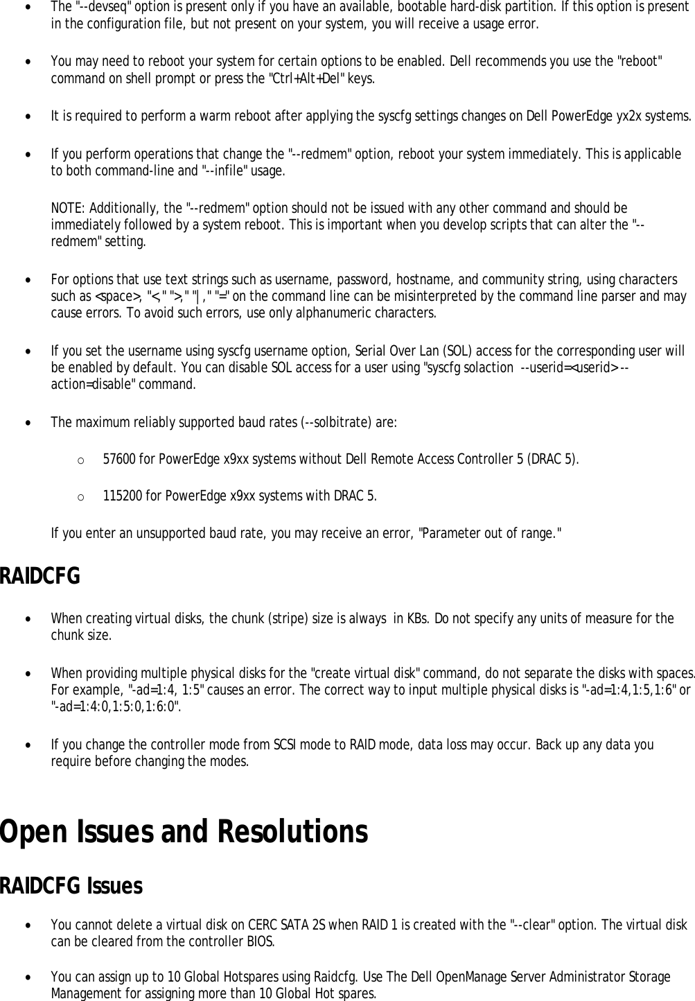 Page 4 of 7 - Dell Dell-Openmanage-Deployment-Toolkit-Version-4-0-Owners-Manual- OpenManage Deployment Toolkit Version 4.0 Readme Linux  Dell-openmanage-deployment-toolkit-version-4-0-owners-manual