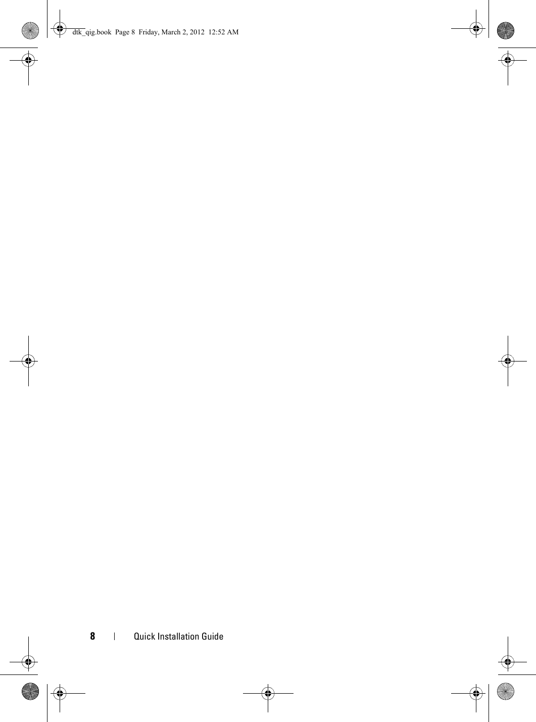Page 8 of 8 - Dell Dell-Openmanage-Deployment-Toolkit-Version-4-0-Owners-Manual- OpenManage Deployment Toolkit Version 4.0 Installation Guide Dell-openmanage-deployment-toolkit-version-4-0-owners-manual