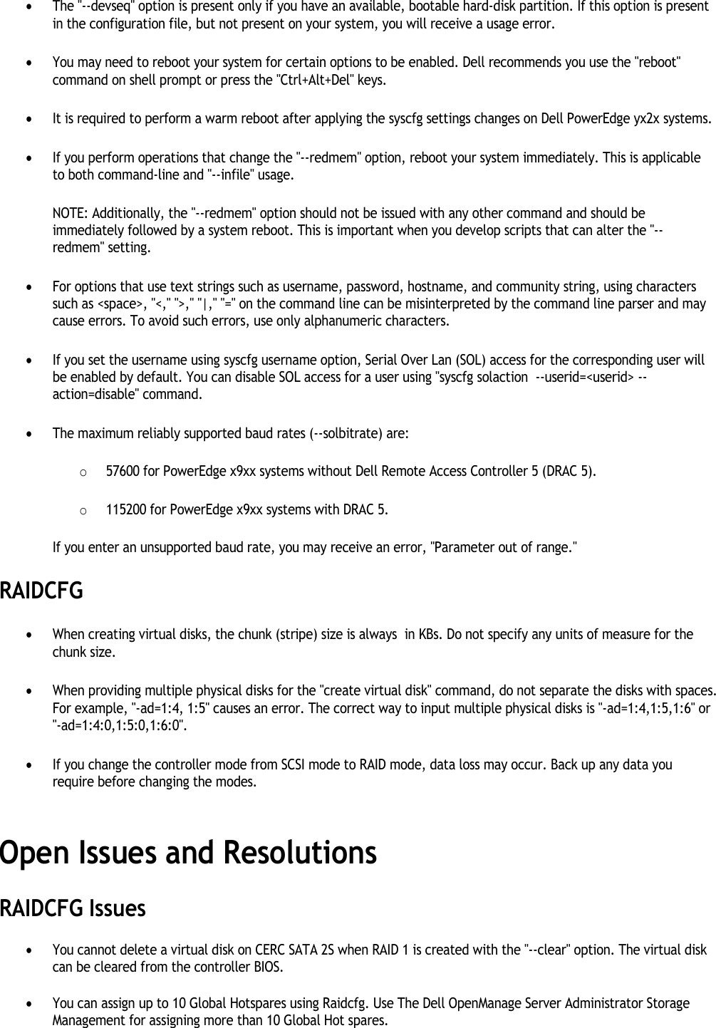 Page 4 of 7 - Dell Dell-Openmanage-Deployment-Toolkit-Version-4-1-Owners-Manual- OpenManage Deployment Toolkit Version 4.1 Readme Linux  Dell-openmanage-deployment-toolkit-version-4-1-owners-manual