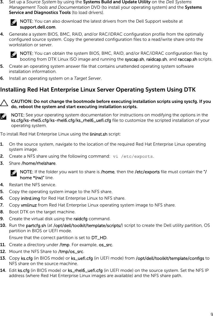 Page 9 of 11 - Dell Dell-Openmanage-Deployment-Toolkit-Version-4-4-Owners-Manual- OpenManage Deployment Toolkit Version 4.4 Installation Guide  Dell-openmanage-deployment-toolkit-version-4-4-owners-manual