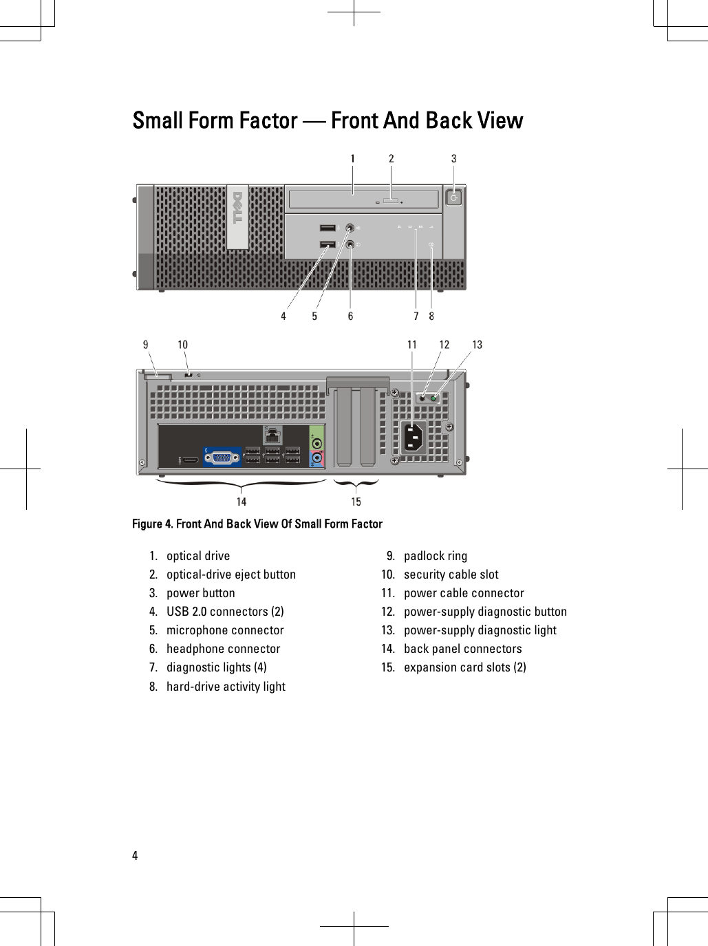Page 4 of 9 - Dell Dell-Optiplex-3010-Mid-2012-Tech-Sheet- OptiPlex 3010 Setup And Features Information Tech Sheet  Dell-optiplex-3010-mid-2012-tech-sheet