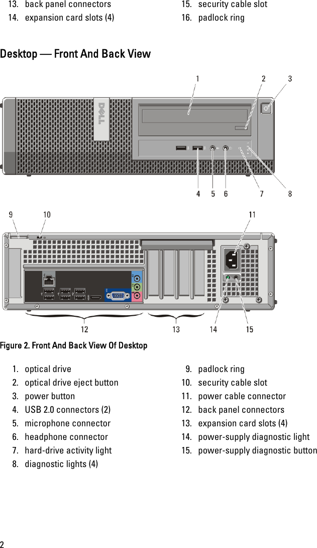 Page 2 of 11 - Dell Dell-Optiplex-390-Mid-2011-Tech-Sheet- OptiPlex 390 Setup And Features Information Tech Sheet  Dell-optiplex-390-mid-2011-tech-sheet