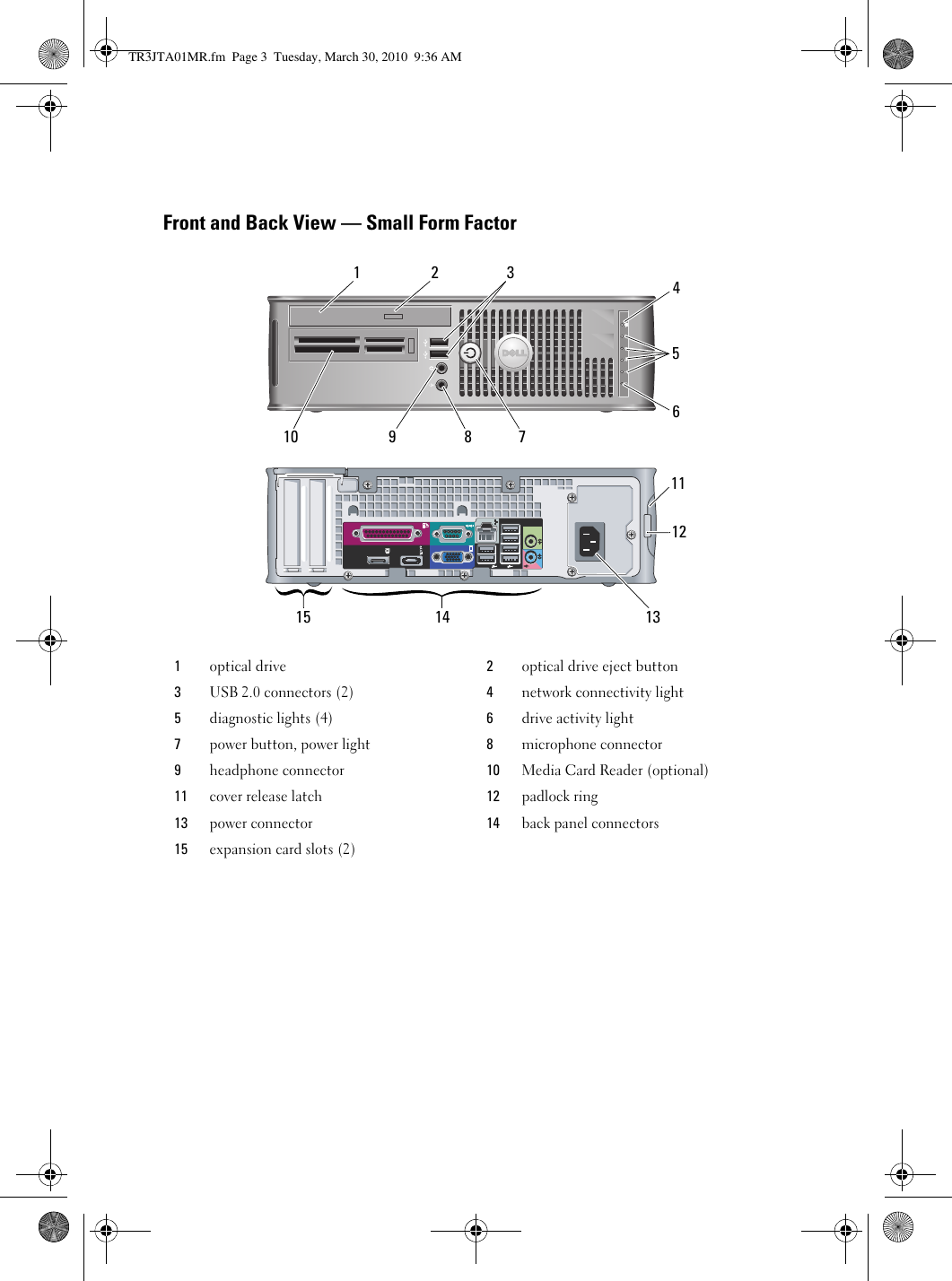 Page 3 of 10 - Dell Dell-Optiplex-780-Late-2009-Setup-And-Features-Information- OptiPlex 780 Setup And Features Information  Dell-optiplex-780-late-2009-setup-and-features-information