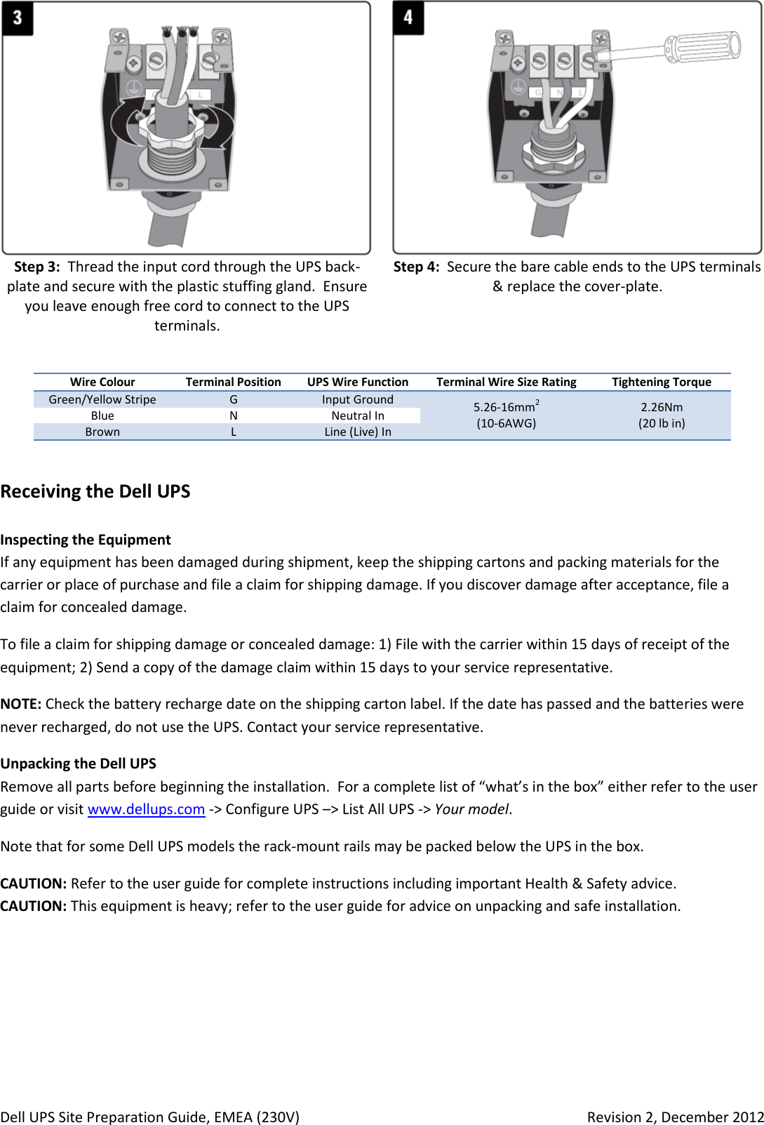 Page 7 of 8 - Dell Dell-Power-Supply-10Kw-Users-Manual-  Dell-power-supply-10kw-users-manual