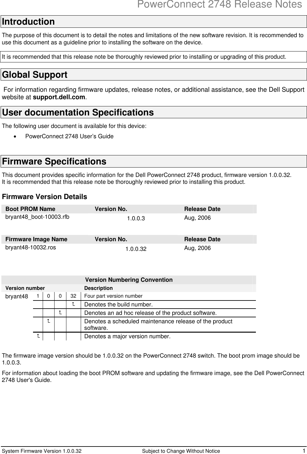 Page 3 of 4 - Dell Dell-Powerconnect-2708-Owners-Manual- PowerConnect 2708 Release Notes  Dell-powerconnect-2708-owners-manual