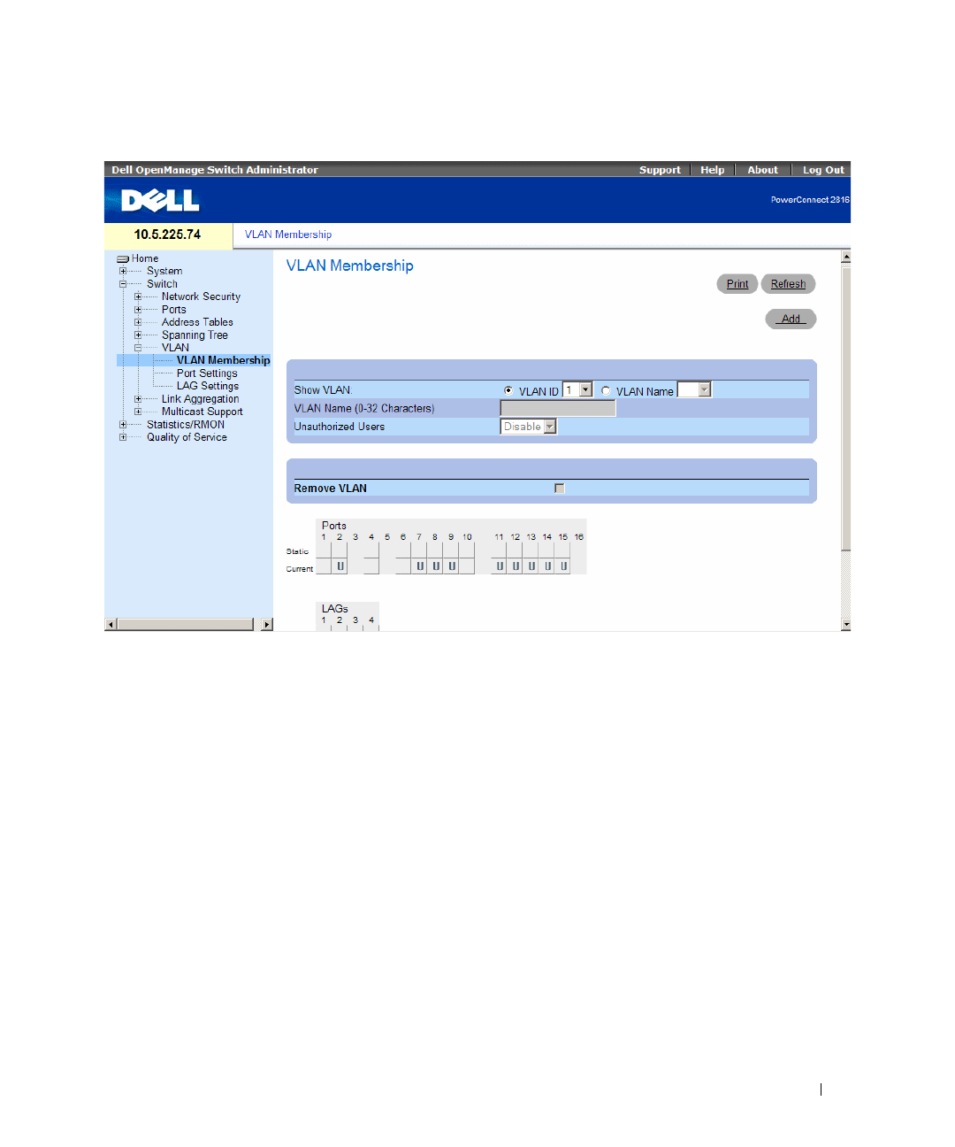 Dell Powerconnect 2848 Users Manual User's Guide