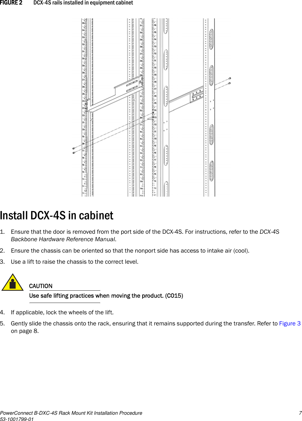 Page 7 of 10 - Dell Dell-Powerconnect-B-Dcx-4S-Rack-Mount-Kit-Installation-Manual- PowerConnect B-DCX-4s Rack Mount Kit Installation  Dell-powerconnect-b-dcx-4s-rack-mount-kit-installation-manual