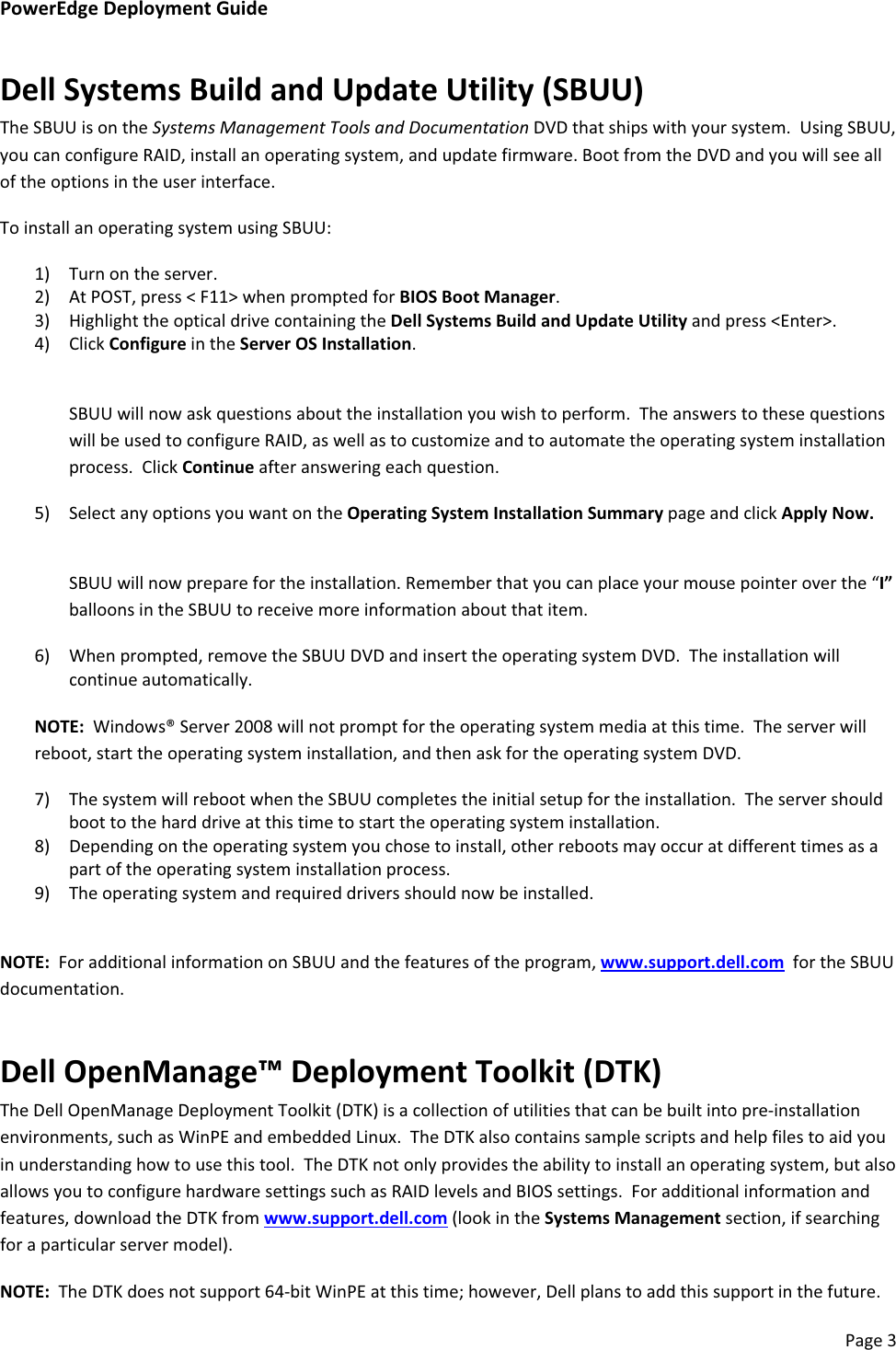 Page 5 of 7 - Dell Dell-Poweredge-M1000E-Deployment-Guide- PowerEdge Deployment Guide  Dell-poweredge-m1000e-deployment-guide