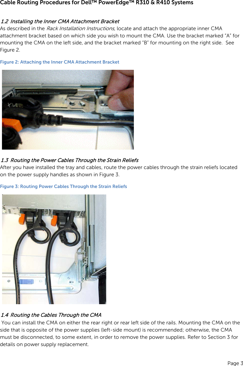 Page 5 of 12 - Dell Dell-Poweredge-Rack-Enclosure-2420-Cabling-R410-White-Paper- Cabling PowerEdge R410  Dell-poweredge-rack-enclosure-2420-cabling-r410-white-paper
