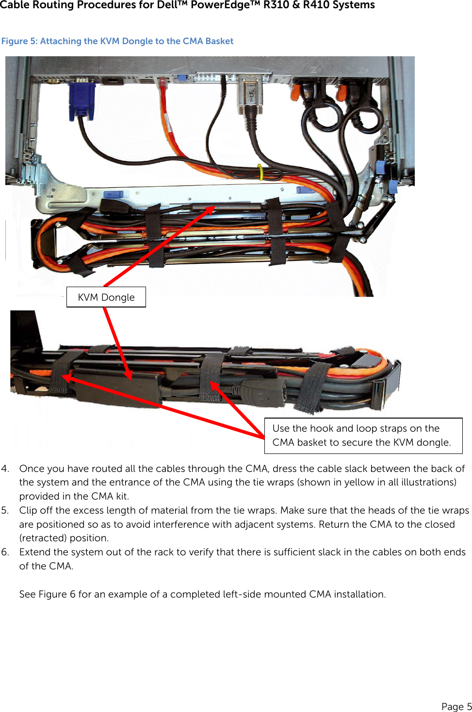 Page 7 of 12 - Dell Dell-Poweredge-Rack-Enclosure-2420-Cabling-R410-White-Paper- Cabling PowerEdge R410  Dell-poweredge-rack-enclosure-2420-cabling-r410-white-paper