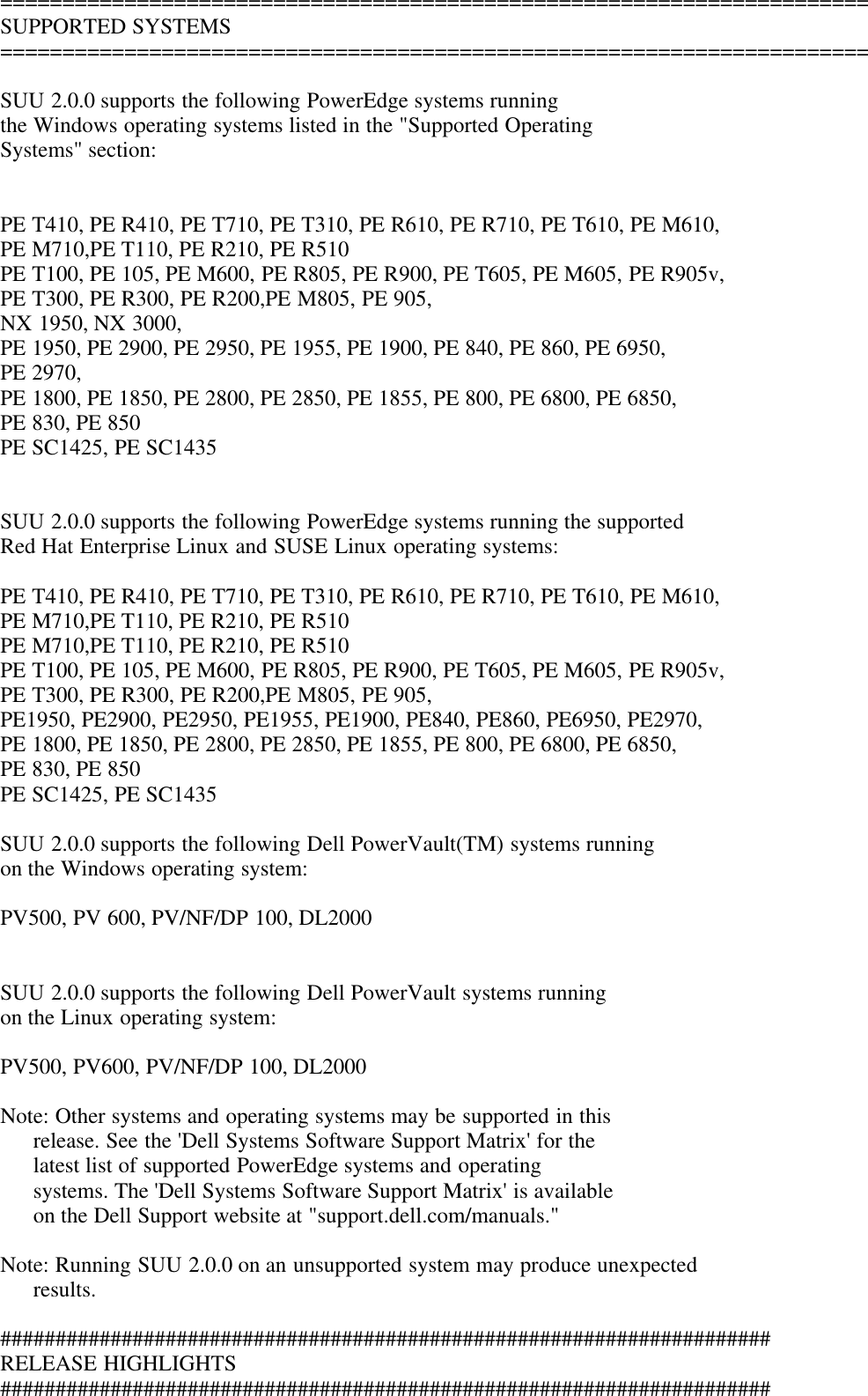 Page 3 of 7 - Dell Dell-Server-Update-Utility-Version-2-0-0-Owners-Manual- Server Update Utility Version 2.0.0 Readme  Dell-server-update-utility-version-2-0-0-owners-manual